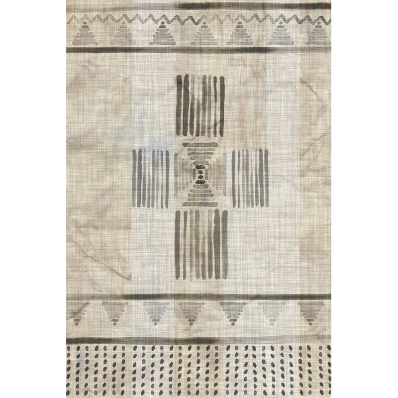 " Moroccan Fringe I ", 18" H x 12" W x 1" D