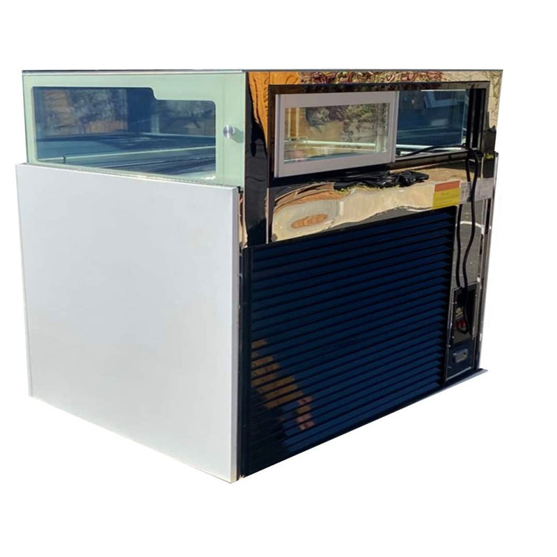 Gelato Ice Cream 11,5 cu. Vitrine réfrigérée
