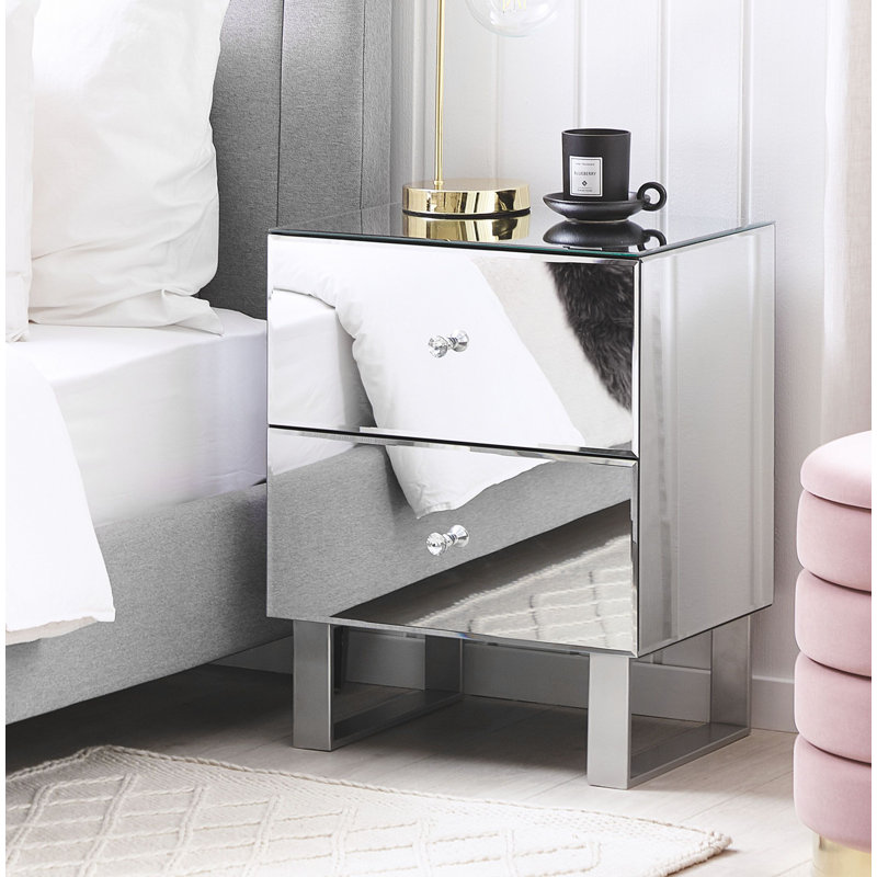 Noyes 48cm W Bedside Table