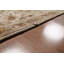 Tapis beige en laine noué à la main de conception unique 9 pi x 12 pi