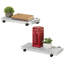 Abedallah 2 Piece Pine Solid Wood Floating Shelf