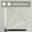 19.5x24x25.5cm Steel Kitchen Trash Can-109306555