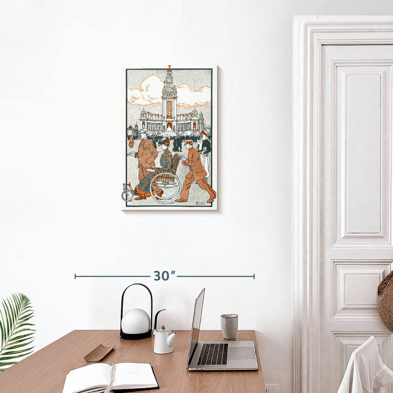 Lelar Collier's Pan-American Exposition, 24" H x 16" W