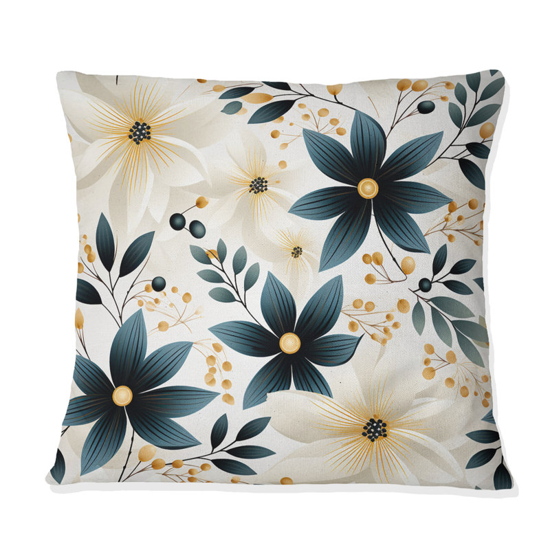  Throw Pillow, 18"H x 18"W