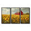 Paula - Ensemble de décoration murale tournesols-107163969-107163977