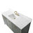 Laval 60" Single Sink Freestanding Bathroom Vanity with Engineered Marble Top-105275188-105275183
