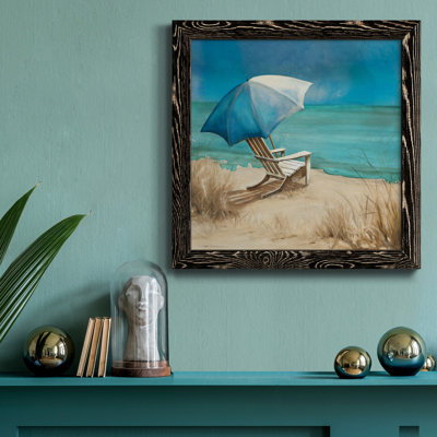 Delray Sandpiper II - peinture sur toile encadrée