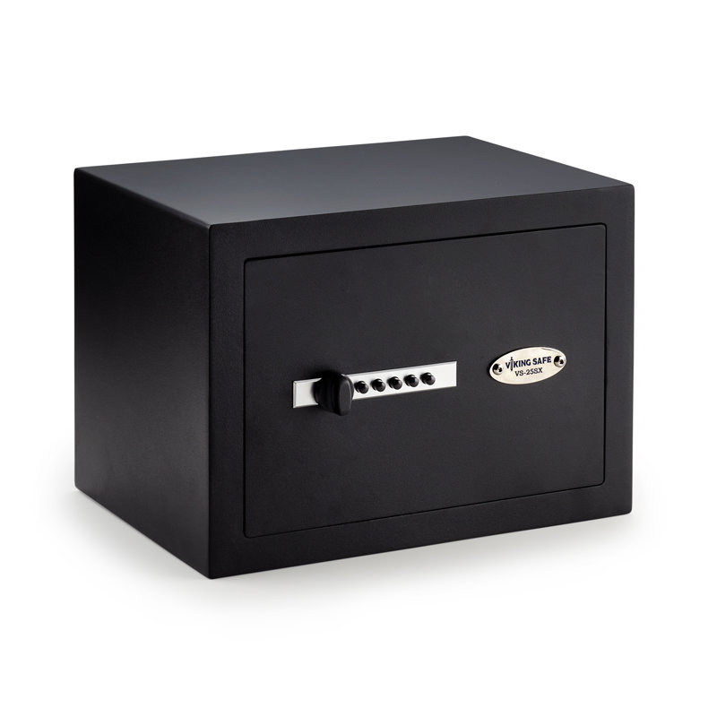 Coffre-fort de sécurité Viking, Noir, noir, noir, noir, H 9,90 po x l 13,80 po x P 9,90 po, 4