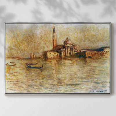 San Giorgio Maggior, 1908 05, reproduction d'art sur toile