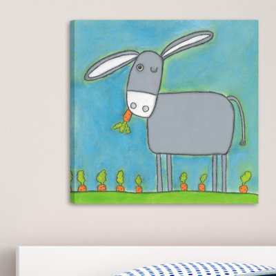 "Winge Donkey", reproduction sur toile tendue