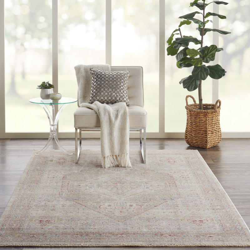 Tapis beige Annalisa, Rectangle 5 pi 3 po x 7 pi 8 po