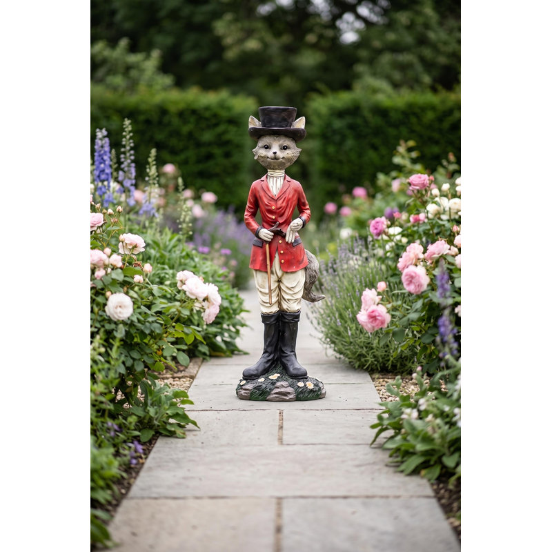 Tally-Ho Equestrian Fox Hunt Statue