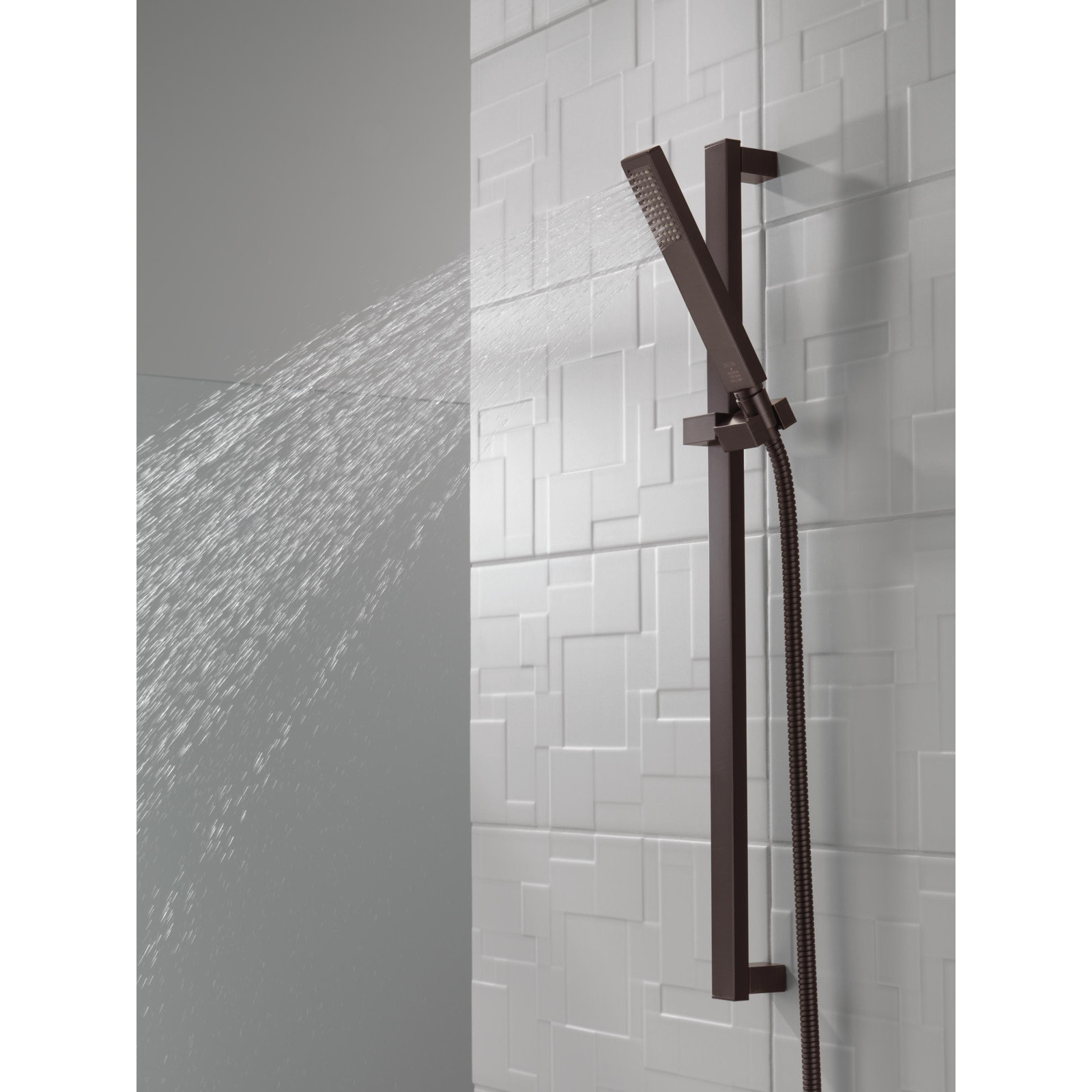 Vero 1.75 GPM Slide Bar Hand Shower, Venetian Bronze