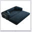 Canapé à compression de 78,8 pouces, canapé-lit convertible au sol avec coussin, dossier, accoudoirs, canapé-lit futon confortable, tissu en velours côtelé pour le salon et la chambre à coucher-273414020