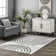 Sena Modern Rainbow Area Rug