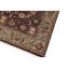 Tapis vert / beige / rouge foncé en laine noué à la main 8 pi 4 po x 10 pi 4 po Overholt