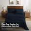Ensemble de draps luxueux en microfibre 1800-520048433-419186329