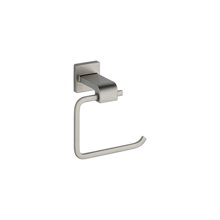 Ara Wall Mount Open Square Toilet Paper Holder Bath Hardware Accessory in Polished Chrome