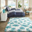 Elegant Navy 8 Piece Bedding Sets Polyester Embroidered For Home
