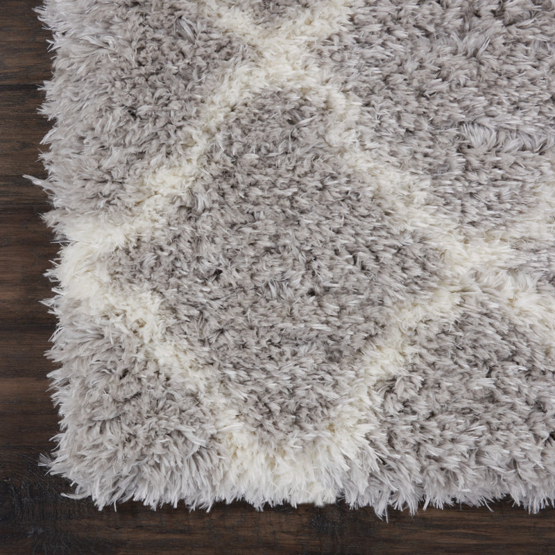 Geometric Indoor Rug, Rectangle 9' x 12'