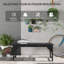 Banc de jardin en bois Outsunny, banc de parc extérieur avec siège à lattes-1952607075