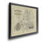 Carte antique de l'Europe - reproduction de cadre photo sur toile-1849728254-1849728241