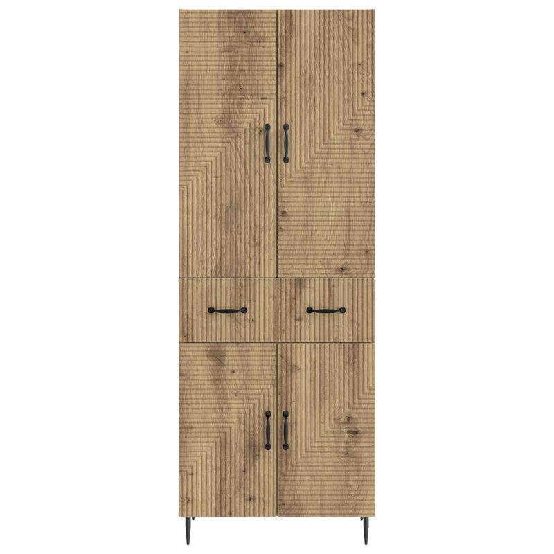 Storage Cabinet, Artisan Oak