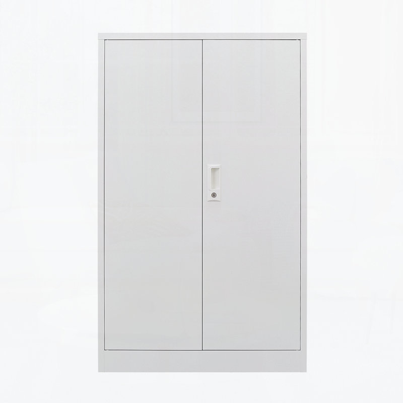 Metal Folding Storage Cabinet, Folding File Organizer, Storage Cabinet with Door Locks and Adjustable Shelves for Home, Office