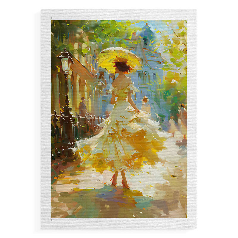 «WOMEN Series DCCCLxx III», reproduction sur toile de qualité supérieure seulement - non encadrée - prête à être accrochée