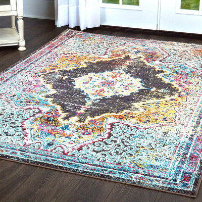 Nicole Miller New York Patio Starlight Alder Indoor/Outdoor Area Rug