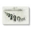 Perched Pigeons In Abstract - Wrapped Canvas-55340868
