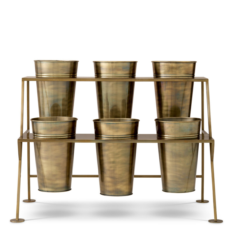 Maison Des Fleurs Metal Planter