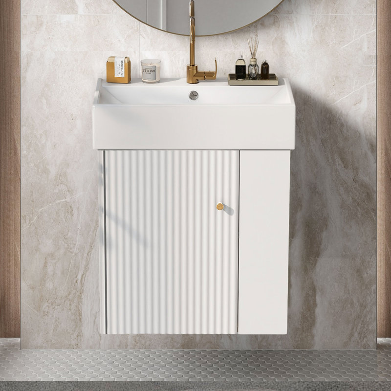 Meuble-lavabo simple 21,6 po avec dessus en céramique Loudell
