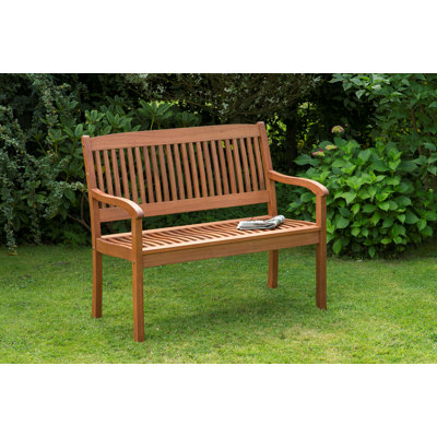 Adabpreet Wood Outdoor Bench