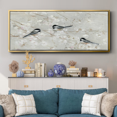 Nature's Confetti II- Framed Canvas