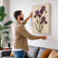 Purple Iris Study Botanical - Wrapped Canvas-2113550029-2113550025