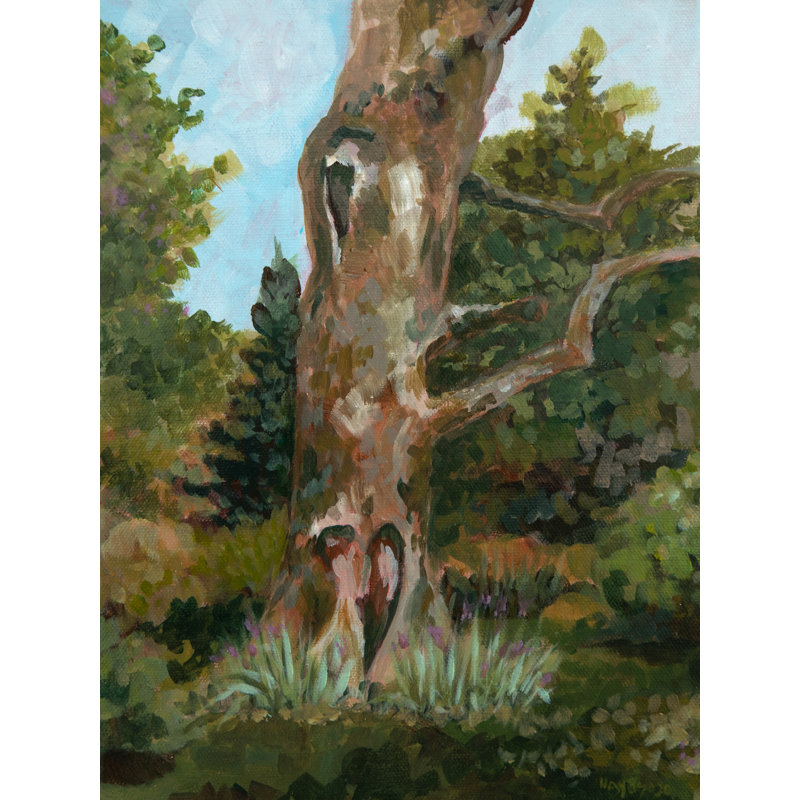 Heart Tree Print by Ruth Hayes, Black Framed Paper, 20" H x 16" W