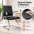Doba Ergonomic Executive Office Chair in Leather with Lumbar Support and Steel Frame – Modern Desk or Conference Chair for Home Office, Study, or Workstation-1645010908