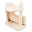 Arbre à chat 26,8 po Trixie Baza Gandia, griffoir pour chat en sisal, hamac de détente et tunnel de jeu-50180705
