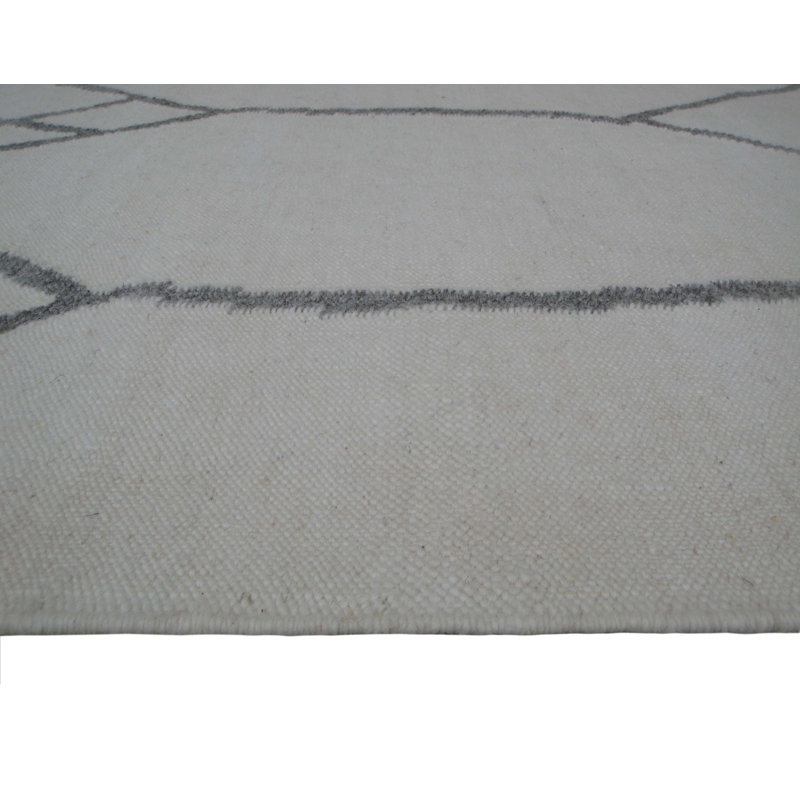 Trumbull Geometric Hand Woven Area Rug, Rectangle 200 x 290cm