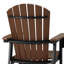 Chaise Adirondack pliante, noire-1930660652
