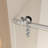 44-48" X 76" H Frameless Sliding  Shower Door, 5/16" (8Mm) Clear Tempered Glass, Stainless Steel Frame,Brushed Nickel, Shower Door-123698749