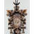  Eight Day Hunter's Cuckoo Clock – 15 in Hand-carved Maple Leaves & Rifles – Traditional Design