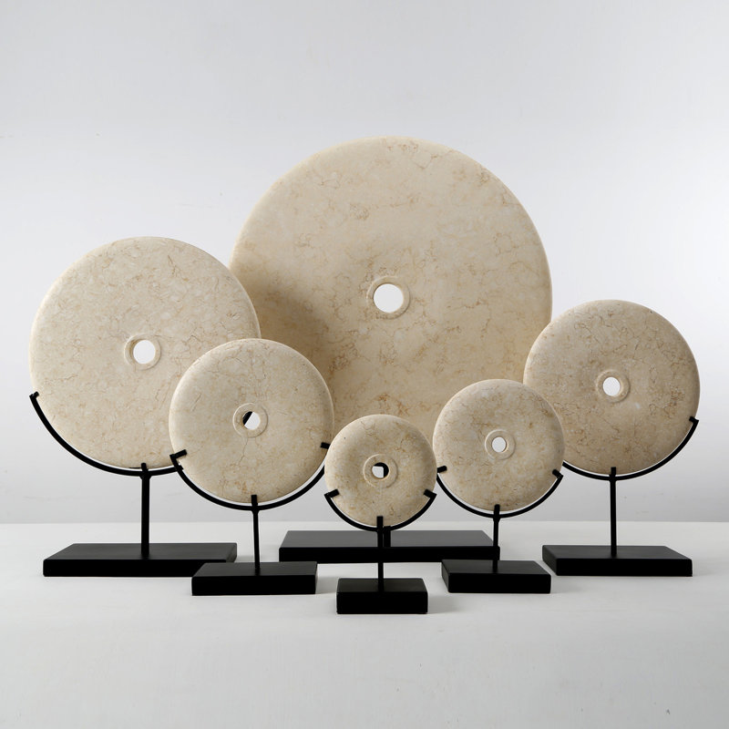 Abstract Figurines & Sculptures, 12" H x 8" W x 4" D, Brown