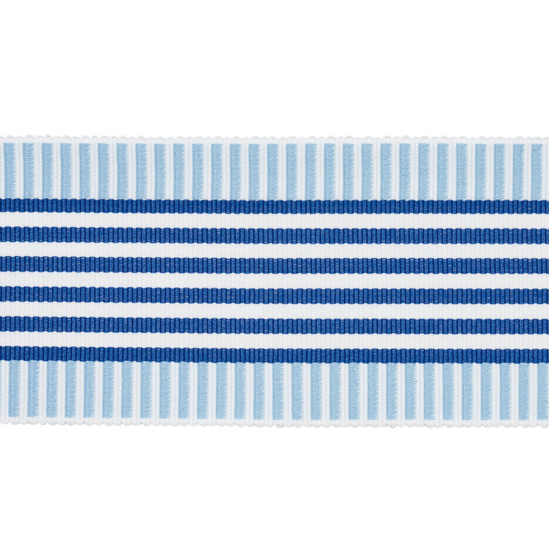 Ruban à rayures Schumacher x Victor Glemaud Keket, Bleu