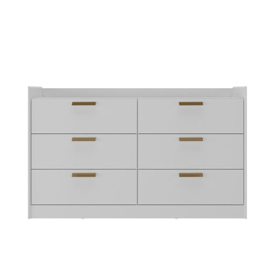 Watervliet 6 Drawer 54.92" W Double Dresser