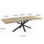 Table extensible, table à manger, table de bureau, table basse, 240/200 / 160X90x75cm, couleur noyer