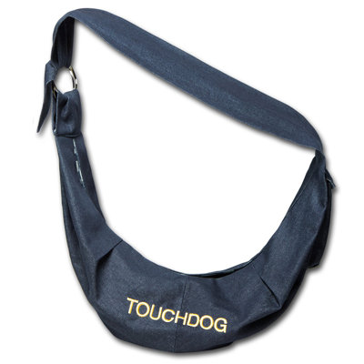 Touchdog 'Paw-Ease' Over-The-Shoulder Travel Sling Pet Carrier