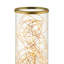 Lampe de table en verre transparent et laiton Adore par Modway