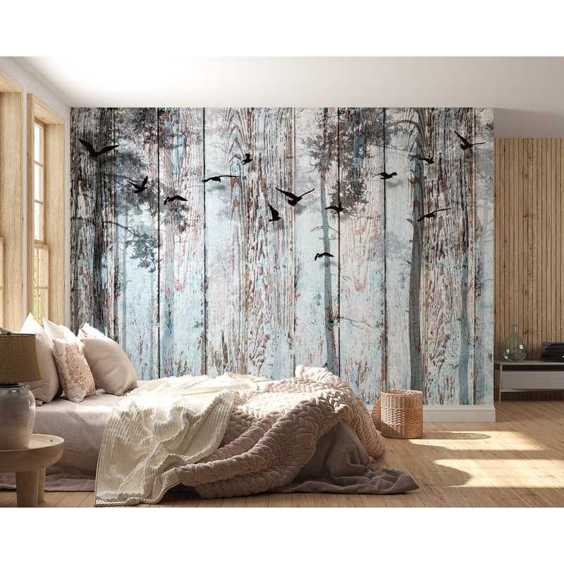 Murale nature sur bois Passman, L 41 po x l 57 po
